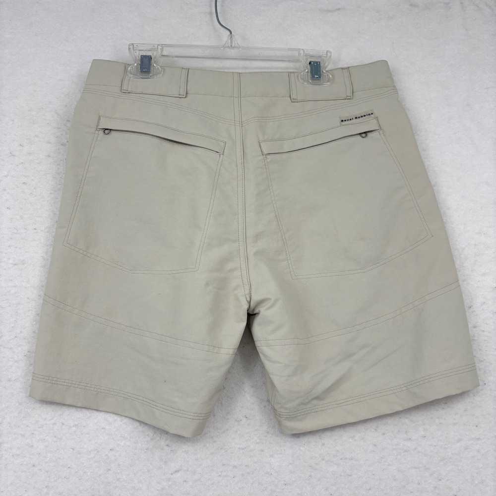 Royal Robbins Hiking Shorts Womens 4 Tan Nylon Lightweight Outdoor Utility - Picture 5 of 11